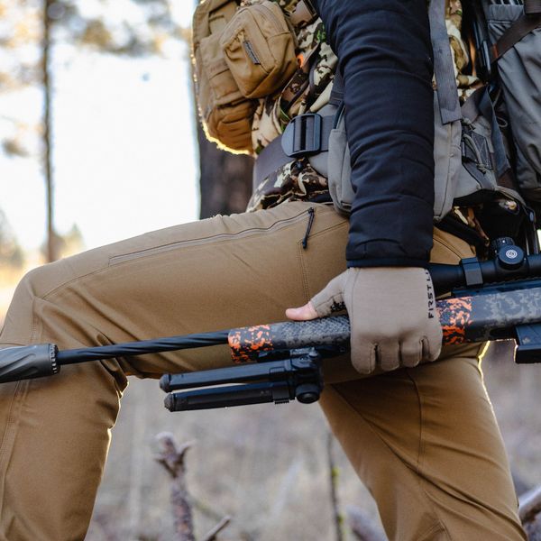 Rugged Wool Half Finger Glove - Image 4